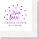 Confetti Dots True Love Napkins Image 1 of 2